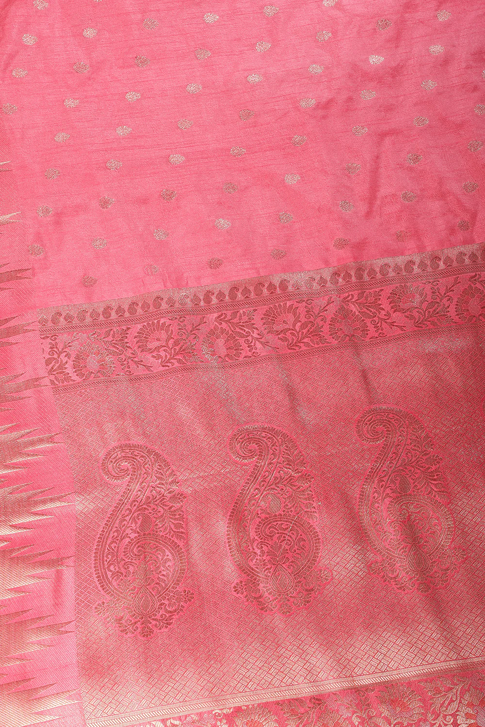 Silk Buta Woven Saree - Image 6