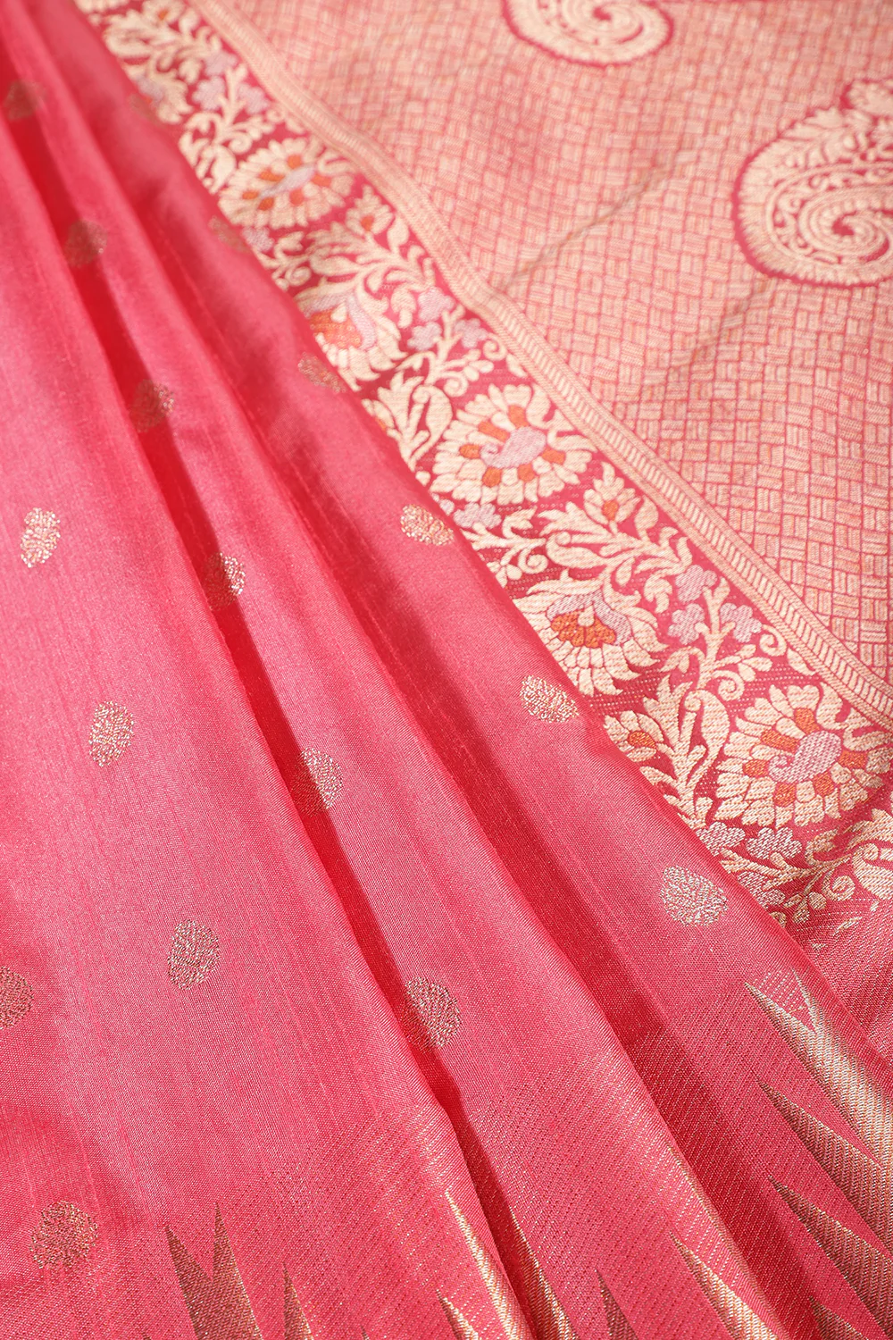 Silk Buta Woven Saree - Image 7