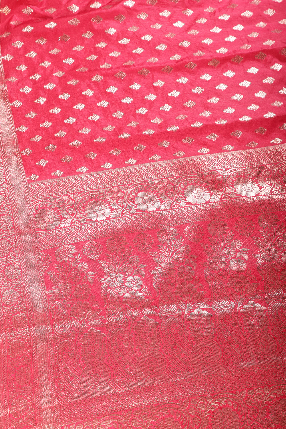 Silk Zari Buta Woven Sarees - Image 10