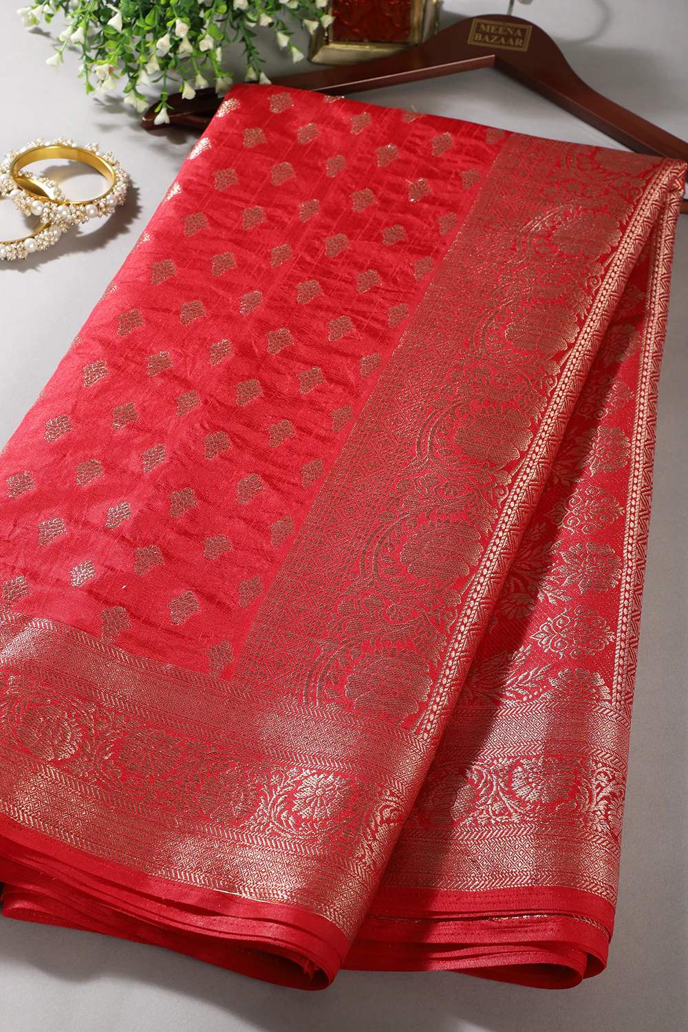 Silk Zari Woven Sarees - Image 9